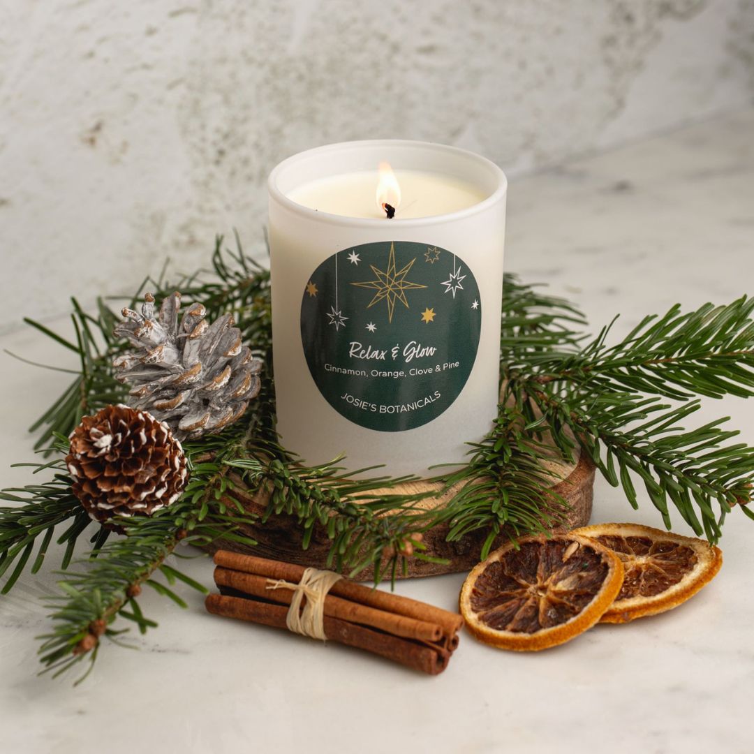 Relax & Glow Festive Candle