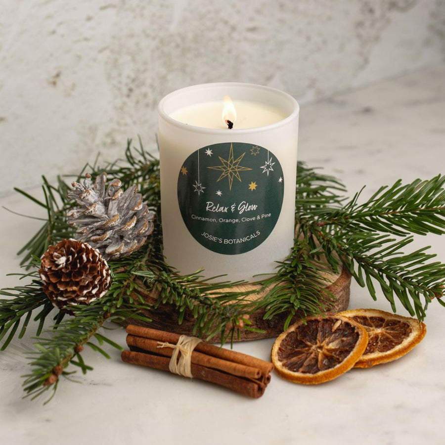 Relax & Glow Festive Candle