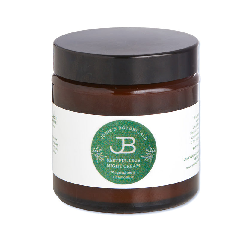 Restful Legs Night Cream with Magnesium & Chamomile | Josie's Botanicals