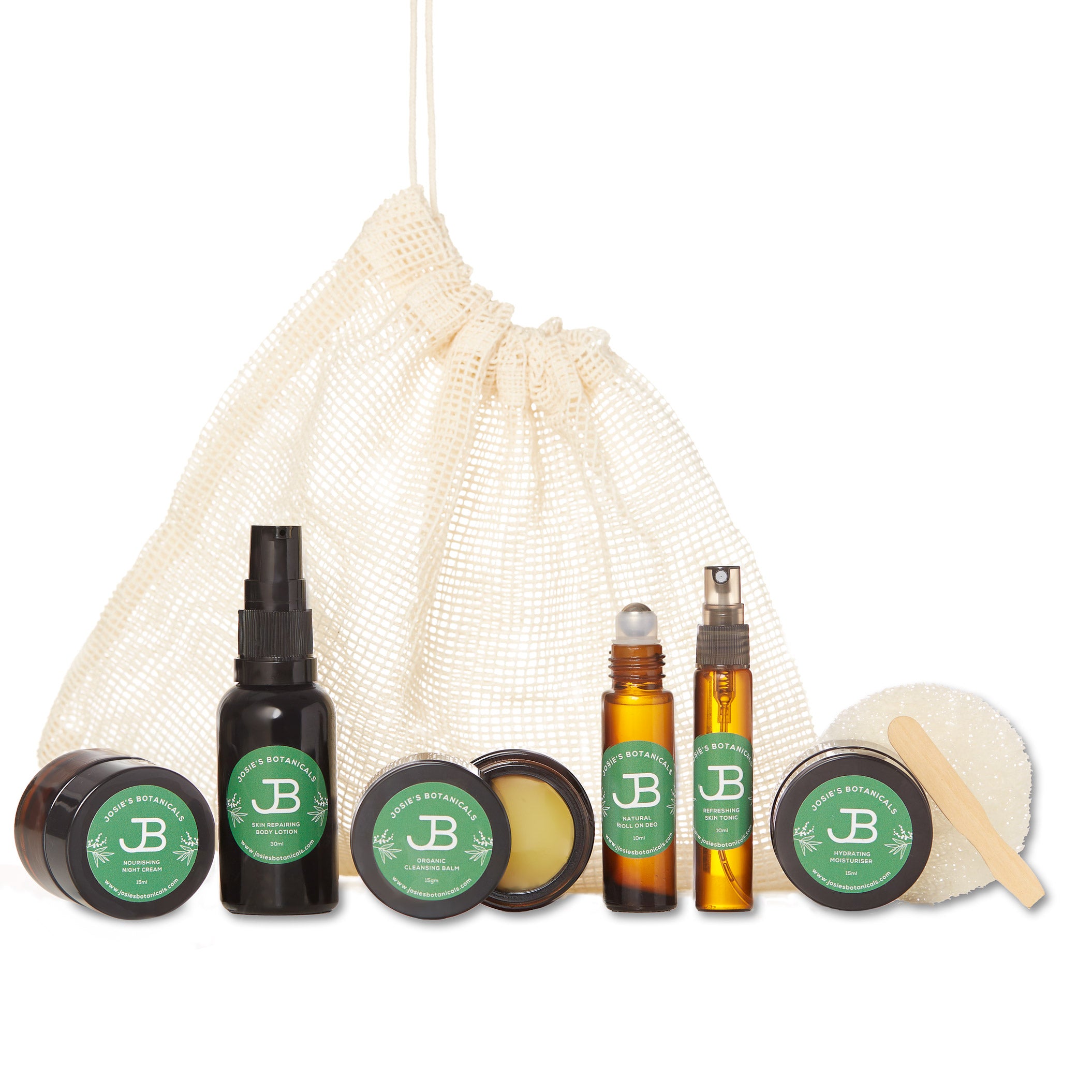Travel skincare set Ireland – natural beauty kit