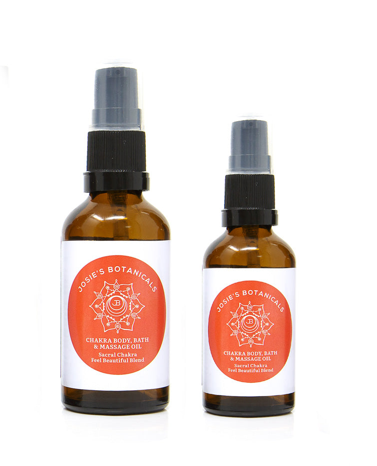 Chakra Body Bath and Massage Oils