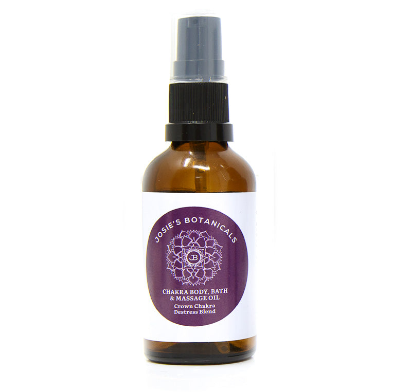 Chakra Oils for Body, Bath and Massage with Essential Oils - Destress  | Josie’s Botanicals