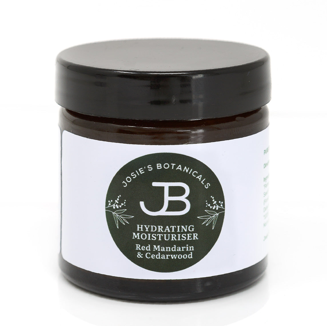 Cedarwood and Red mandarin Moisturiser - Natural Skincare | Josie’s Botanicals