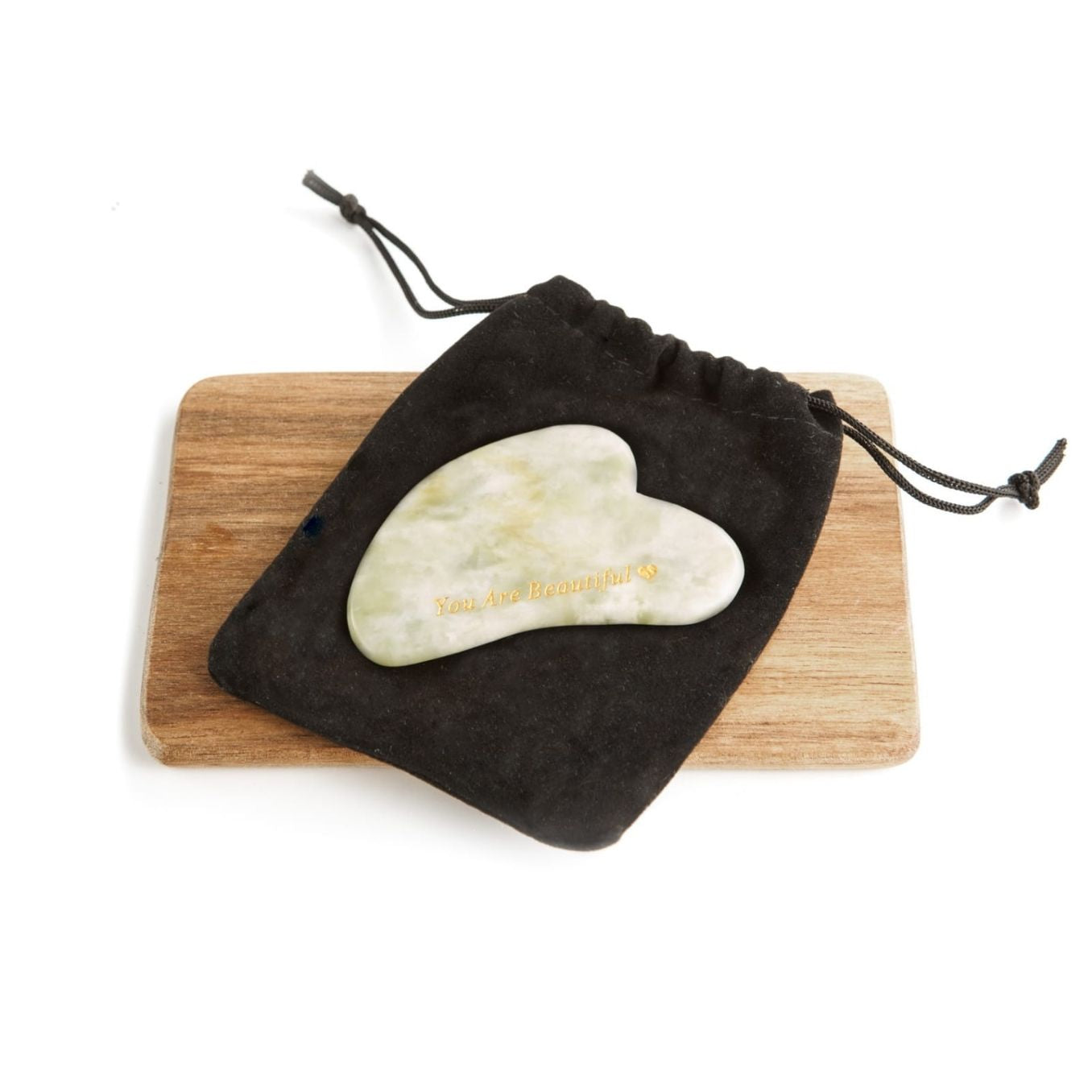 Jade Stone Gua Sha - Facial Sculpting Tools | Josie's Botanicals