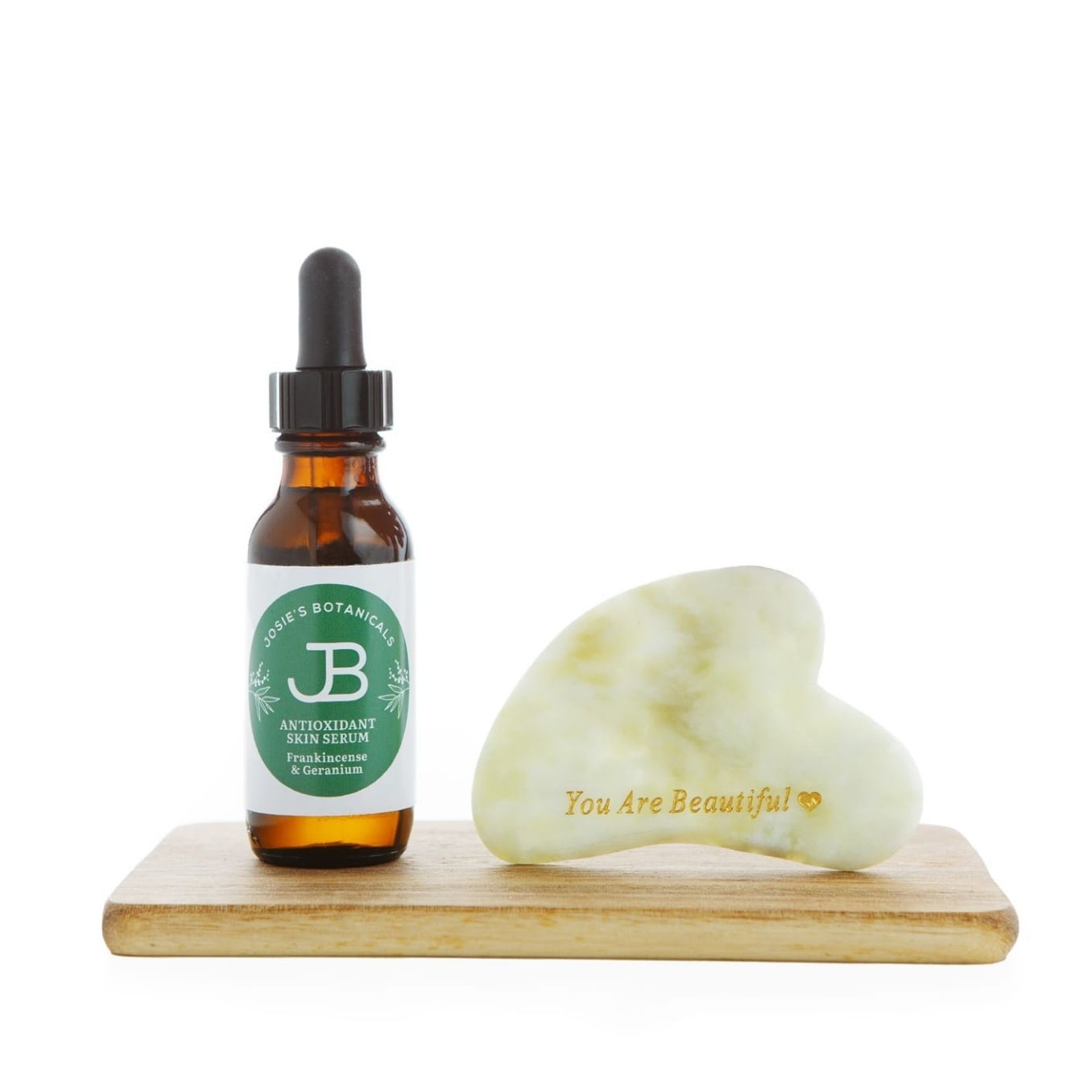 Plant Based Skin Serum & Gua Sha Face Sculpting | Josie's Botanicals