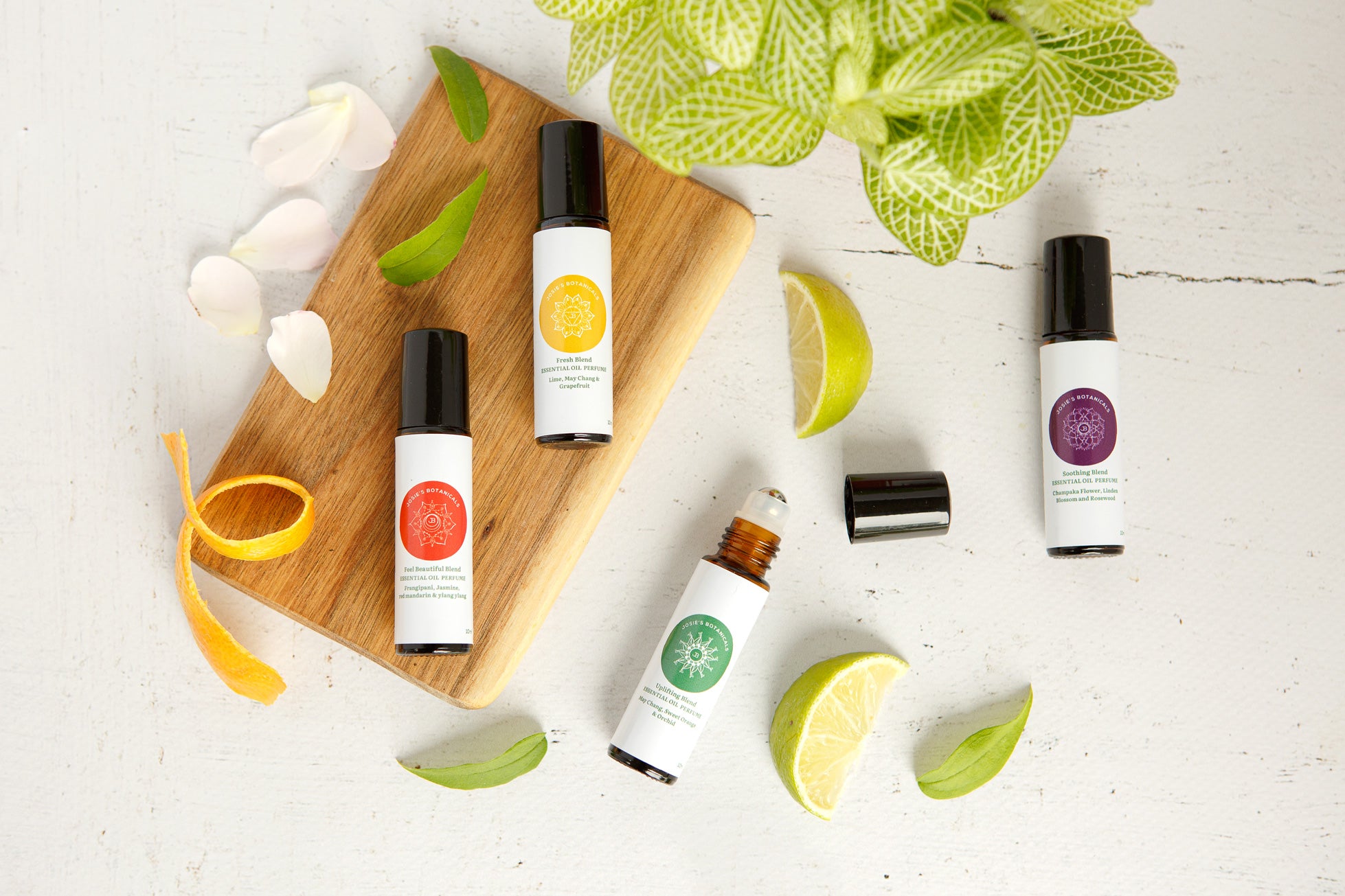Essential Oil Roller Bottle Perfumes | Josie’s Botanicals