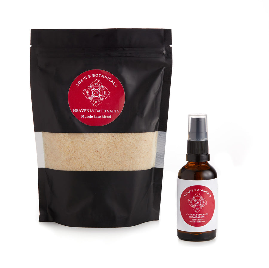 Bath Salts & Body Oils - Natural Skincare - Muscle Ease Blend  | Josie’s Botanicals