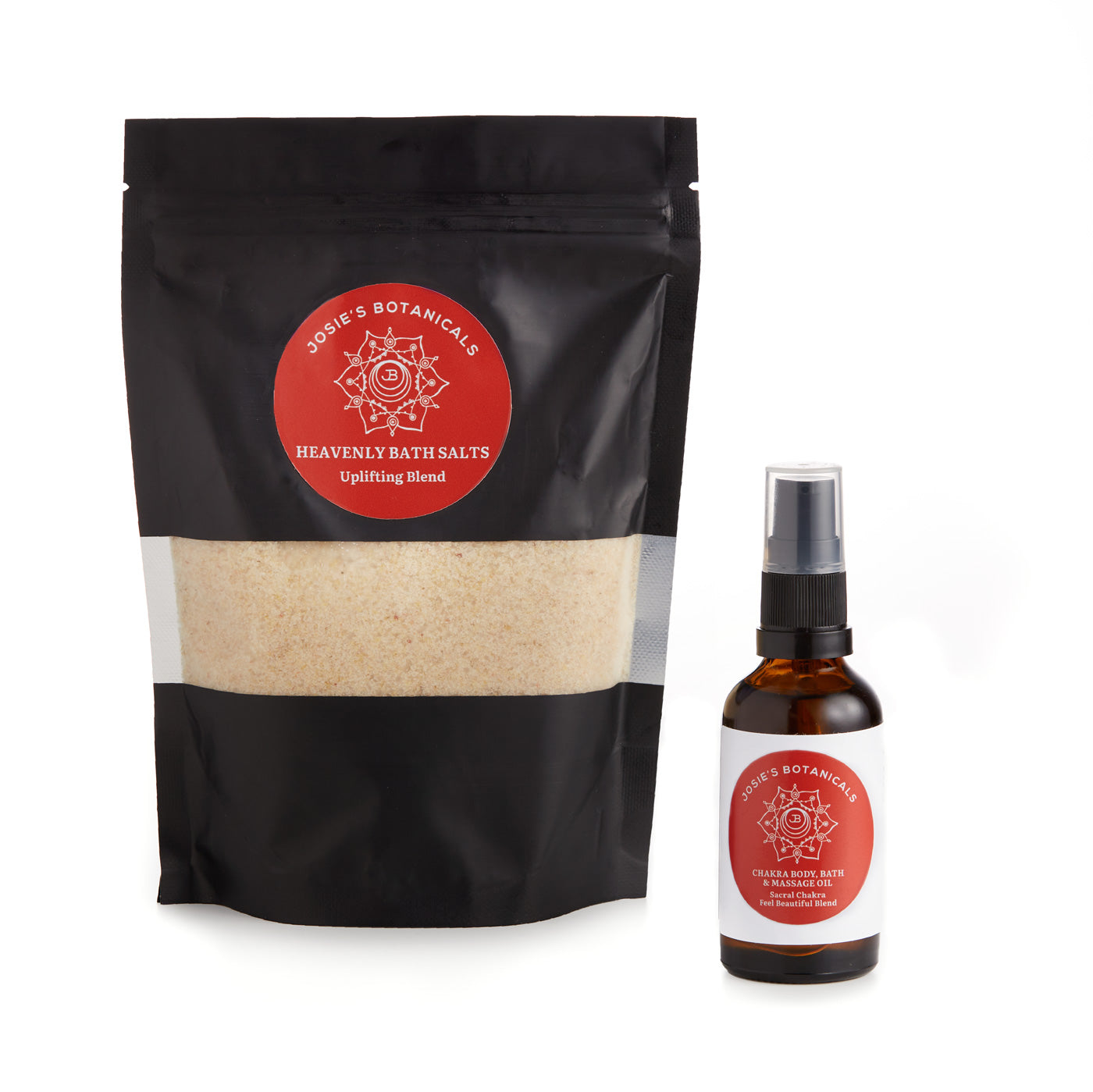 Bath Salts & Body Oils - Natural Skincare  - Uplifting Blend  | Josie’s Botanicals