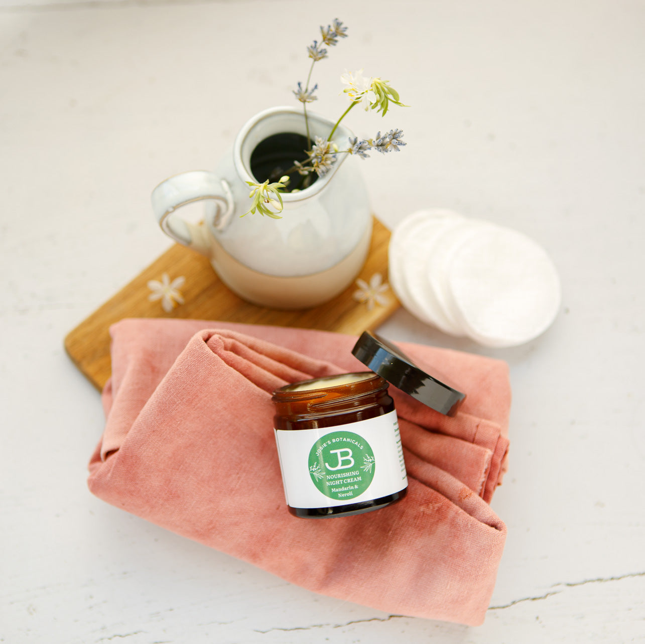 Organic evening moisturiser – restore hydration